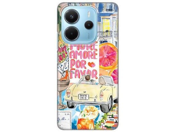 Maska za telefon Xiaomi Redmi Note 14 4G (SRB) Silikonska Print
