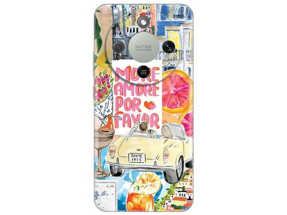 Maska za telefon Honor Magic 8 Lite Silikonska Print