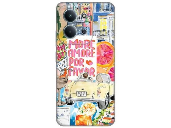 Maska za telefon Xiaomi Redmi 15C 4G Silikonska Print