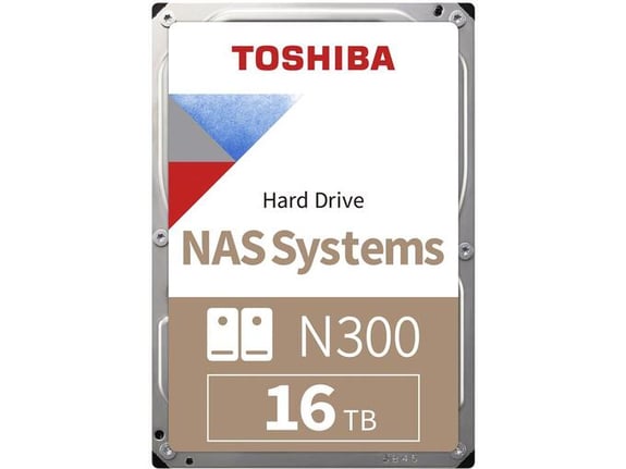 Toshiba Interni HDD N300 16TB 3.5"