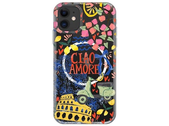 Maska za telefon iPhone 11 Ciao Amore Print MagSafe