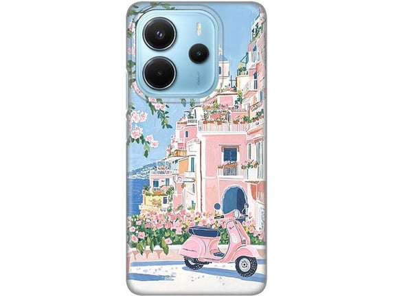 Maska za telefon Xiaomi Redmi Note 14 4G Silikonska Print