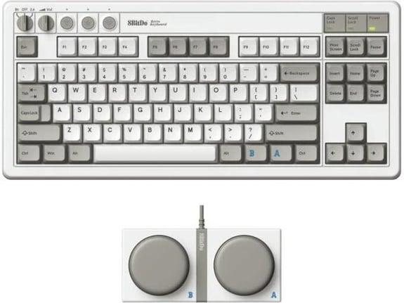 8BitDo Tastatura Retro Mechanical Keyboard M Edition Bluetooth