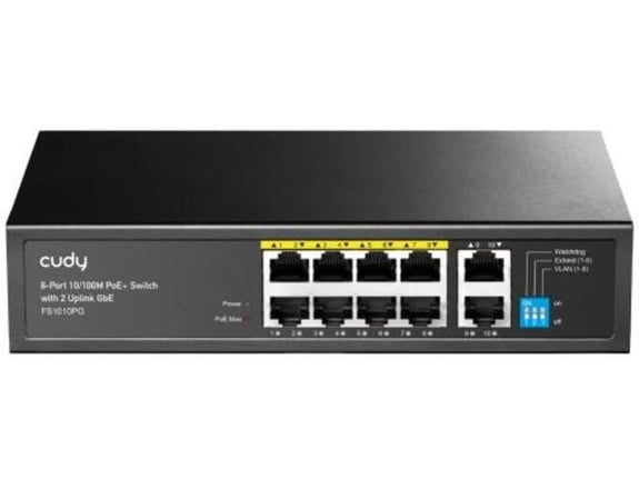 Cudy Mrežni svič FS1010PG 10 portova Gigabit