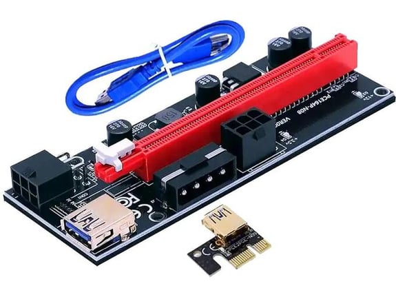 USB 3.0 na PCI-E x16 adapter 009s