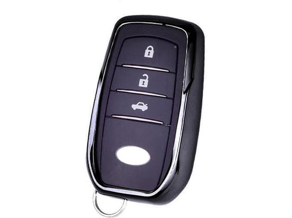 Privezak za ključeve za auto Toyota Crown/Camry/Corolla crni