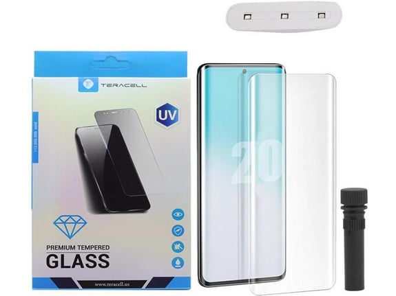 Zaštitno staklo UV Glue Full Cover+ lampa za Samsung S20 Ultra/ G988F