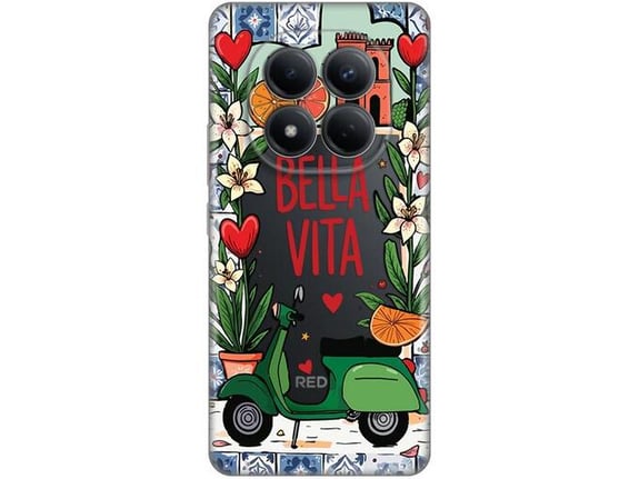 Maska za telefon Xiaomi Redmi Note 15 Pro 4G Silikonska Print Skin