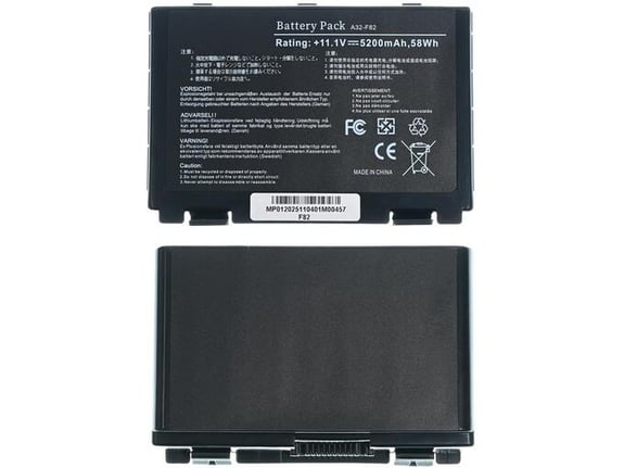 Asus Baterija za laptop A32-F82 5200mAh