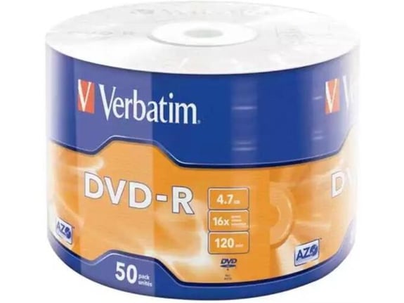 Verbatim DVD medij DVD-R 4,7GB