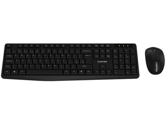 Canyon Tastatura i miš set SET-W01 Wireless