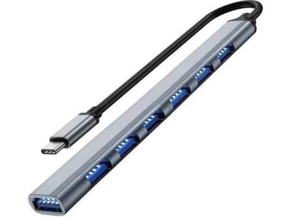 Linkom USB hub 8 portova USB-C USB 3.0