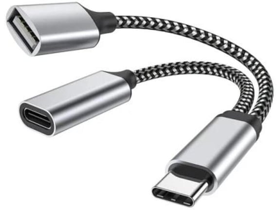 Linkom Adapter USB-C na USB-C i USB-A 18W