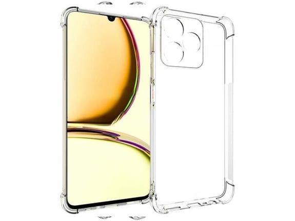 Maska za telefon Realme Note 50 C51 C53 Transparentna