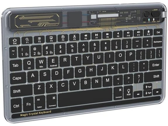 Coteci Tastatura Crystal 84008 Bežična