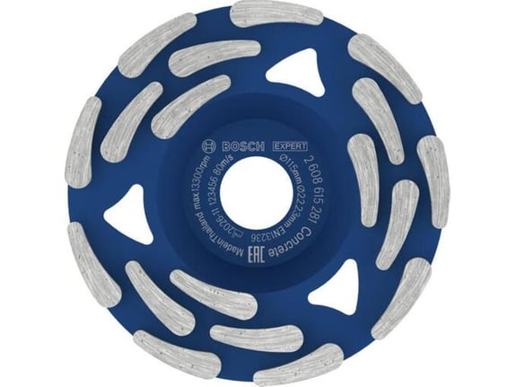 Bosch Expert Lončasta ploča za beton 115x22.23x5 mm