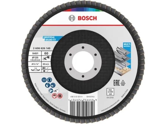 Bosch Brusni disk X451 125mm P60