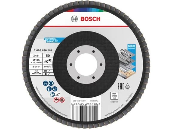 Bosch Brusni disk X451 125mm P60
