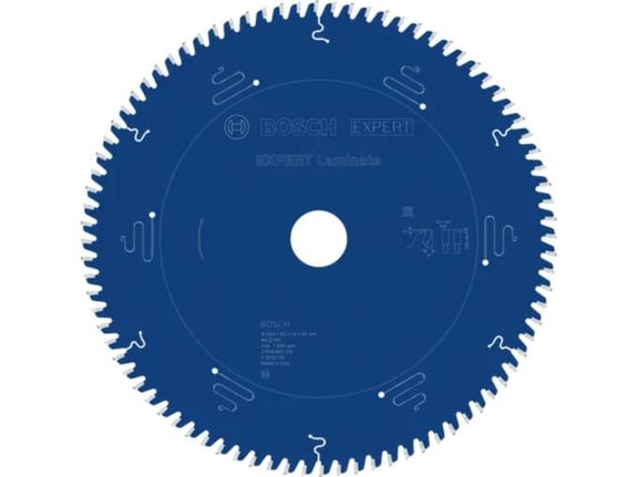 Bosch List kružne testere Expert Laminate za laminat 254mm 84T