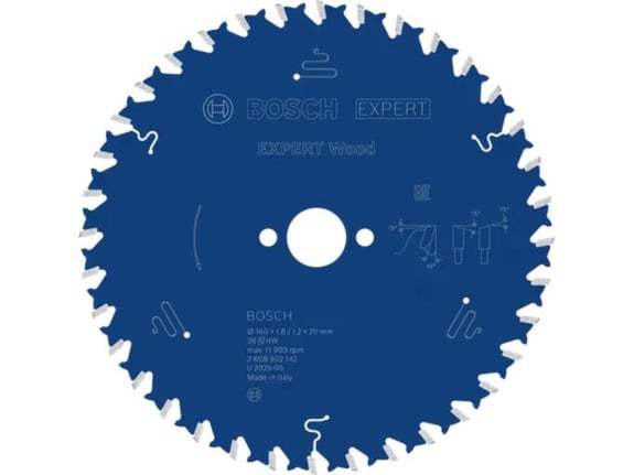 Bosch List kružne testere Expert Wood za drvo 160mm 36T