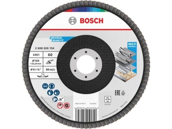 Bosch Brusni disk X451 150mm P60