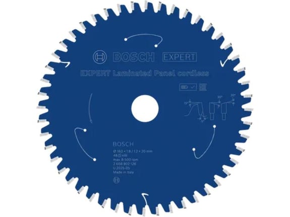 Bosch List kružne testere Expert za laminirane panele 160mm 48T