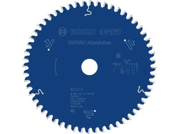 Bosch List kružne testere Expert za aluminijum 165mm 56T
