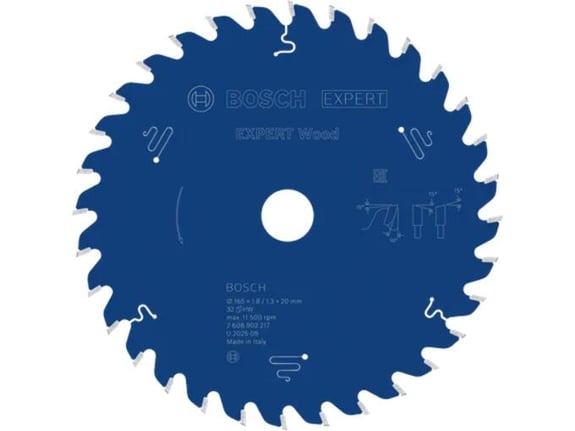 Bosch List kružne testere Expert Wood za drvo 165mm 32T
