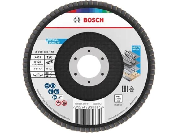 Bosch Brusni disk X451 125mm P120