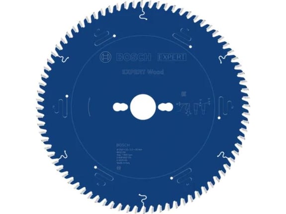 Bosch List kružne testere Expert Wood za drvo 250mm 80T