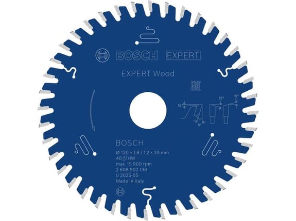 Bosch List kružne testere Expert Wood za drvo 120mm 40T