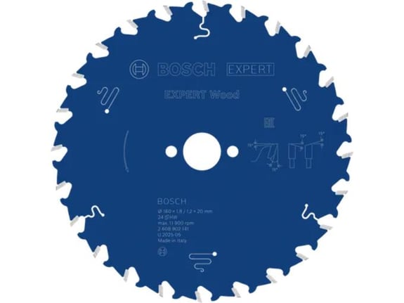 Bosch List kružne testere Expert Wood za drvo 160mm 24T