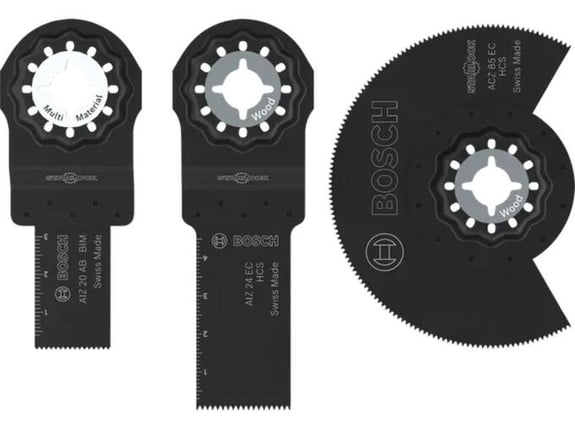 Bosch Pribor za multifunkcionalni alat Starlock set 30x20mm 50x24mm 85mm 3kom