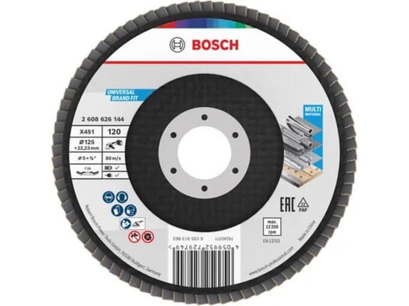 Bosch Brusni disk X451 125mm P120