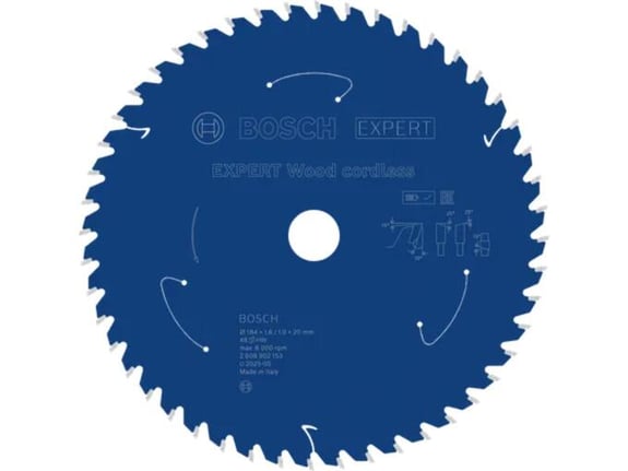 Bosch List kružne testere Expert Wood cordless 184mm 48T