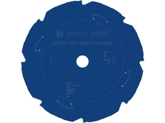 Bosch List kružne testere Expert za vlaknasti cement 305mm 8T