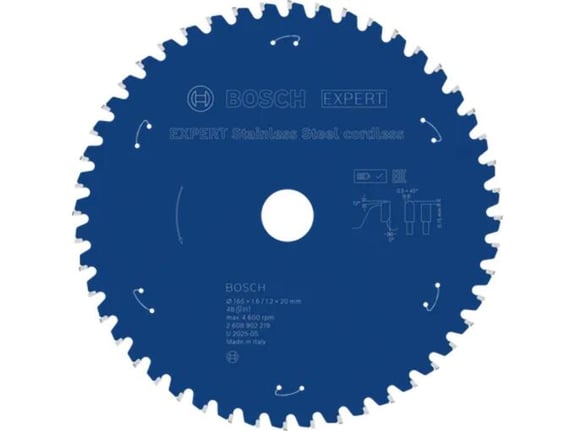 Bosch List kružne testere Expert za nerđajući čelik 165mm 48T