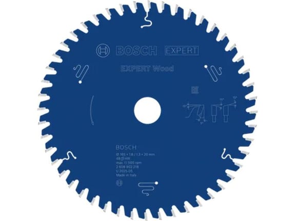 Bosch List kružne testere Expert Wood za drvo 165mm 48T
