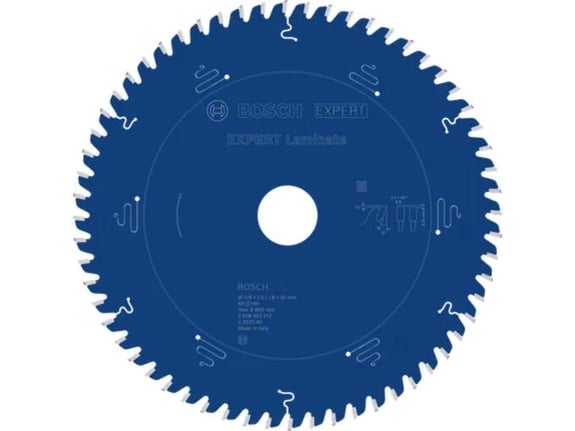 Bosch List kružne testere Expert Laminate za laminat 216mm 60T