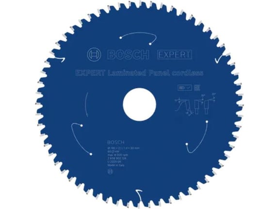 Bosch List kružne testere Expert Laminated Panel 190mm 60T