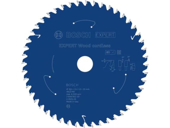 Expert Aku list za drvo 160mm 48T