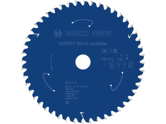 Bosch List kružne testere Expert za drvo 165mm 48T