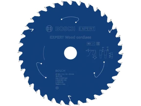 Bosch List kružne testere Expert za drvo 165mm 36T