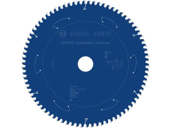 Bosch List kružne testere Expert za aluminijum 250mm 78T