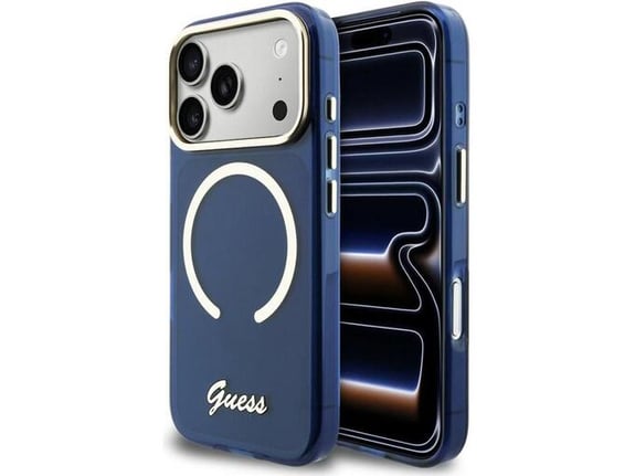 Maska za telefon iPhone 17 Pro Max IML Script Metal MagSafe