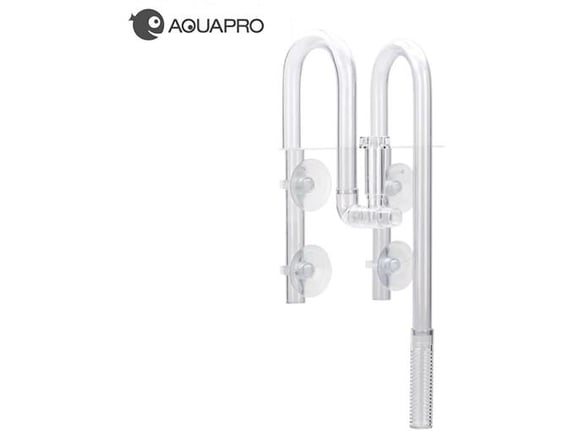 Aquapro set plastični Skimmer Outflow+Inflow, providni napredna verzija+Vortex 16mm