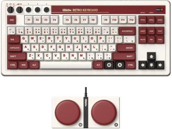 8BitDo Tastatura Retro 87 Bežična