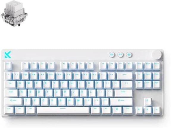 MCHOSE Žična Gaming tastatura Mix 87 Mount Tai Magnetic Switch GT