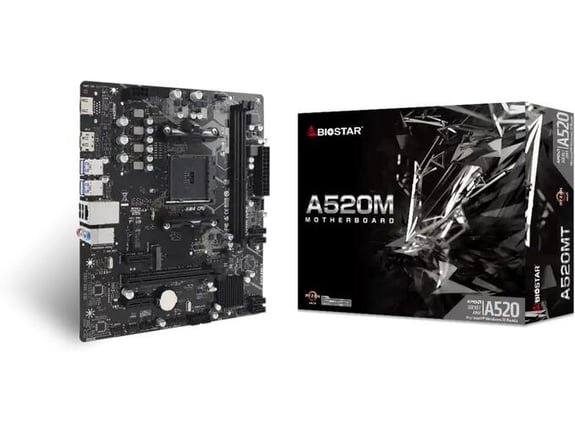 Biostar Matična ploča A520MT AM4 mATX