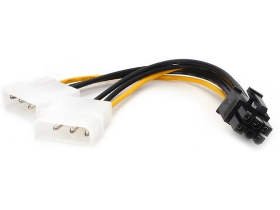 PCI-E na 2x Molex kabl JWD-POWER9